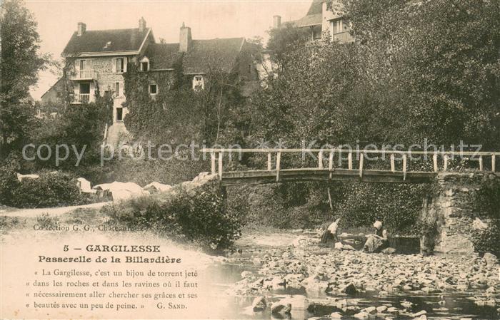 Gargilesse-Dampierre 36 Indre Passerelle de la Billardière