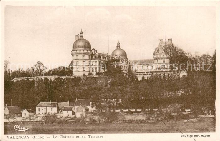 Valencay 36 Chateau et sa terrasse