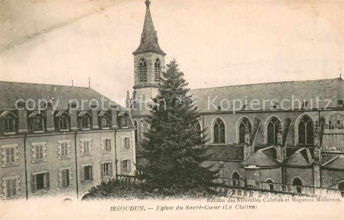Issoudun 36 Eglise du Sacré Coeur le cloître