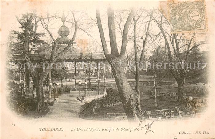 Toulouse 31 Le Grand Rond Kiosque de Musique