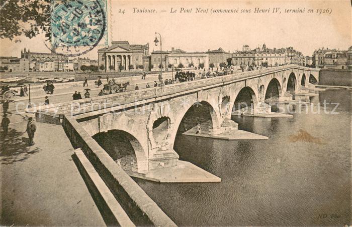 Toulouse 31 Pont Neuf sur la Garonne