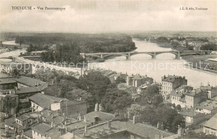 Toulouse 31 Vue panoramique et la Garonne