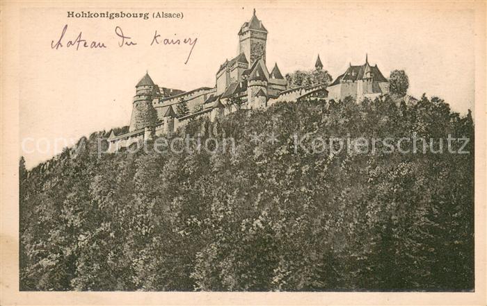 Haut-Koenigsbourg Hohkoenigsburg Chateau Schloss