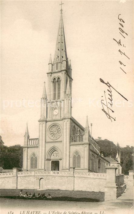 Le Havre Eglise de Saint Adresse