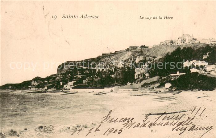 Sainte-Adresse Cap de la Hève et la plage