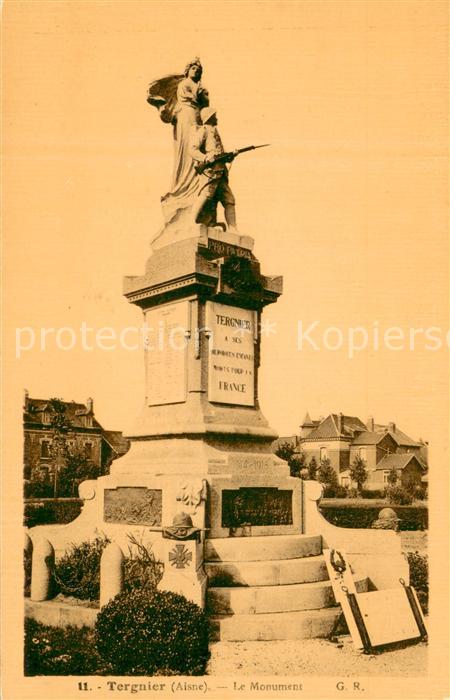 Tergnier Monument des Morts Kriegerdenkmal