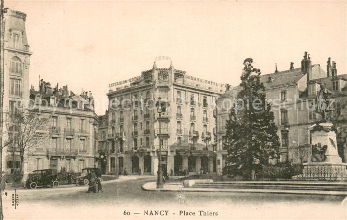 Nancy 54 Place Thiers Monument