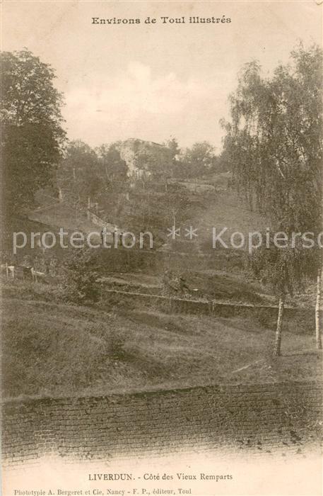 Liverdun 54 Côté des vieux remparts
