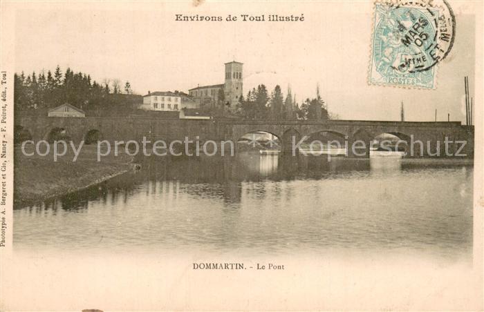 Dommartin-les-Toul Pont sur la Moselle