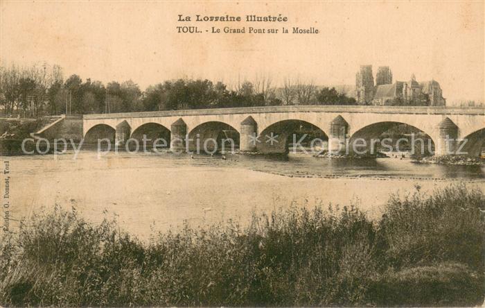 Toul 54 Grand Pont sur la Moselle