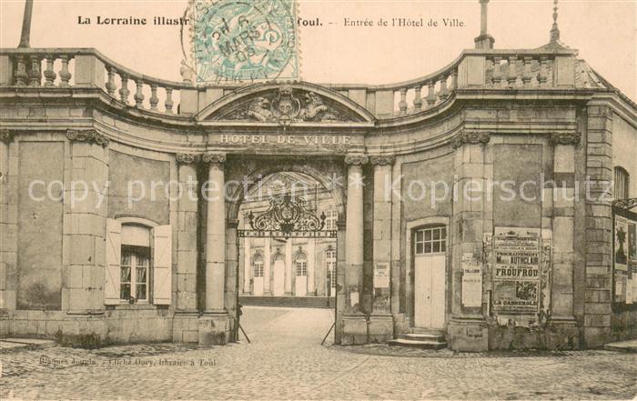 Toul 54 Entrée de l Hôtel de Ville