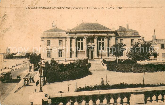 Les Sables-d Olonne 85 Palais de Justice
