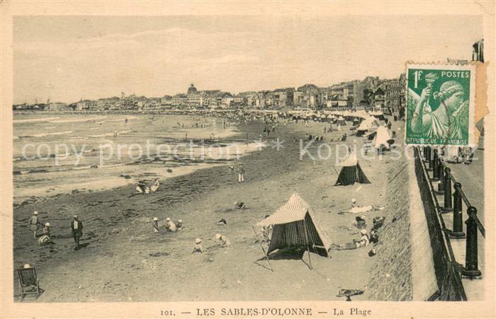 Les Sables-d Olonne 85 La plage