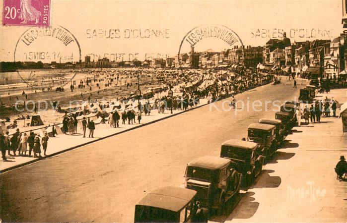 Les Sables-d Olonne 85 Vue sur la plage