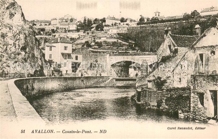 Avallon 89 Cousin le Pont