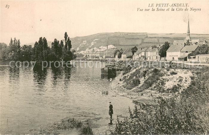 Le Petit Andely Vue sur la Seine et la Cote de Noyers