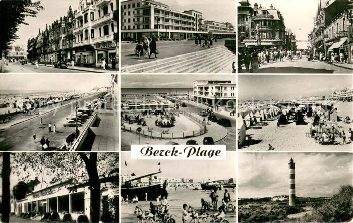 Berck-Plage 62 Divers aspects de la ville Esplanade Plage Phare