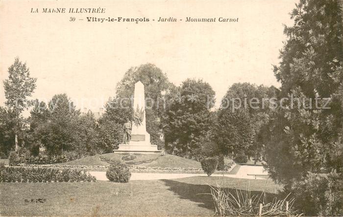 Vitry-le-Francois Jardin Monument Carnot