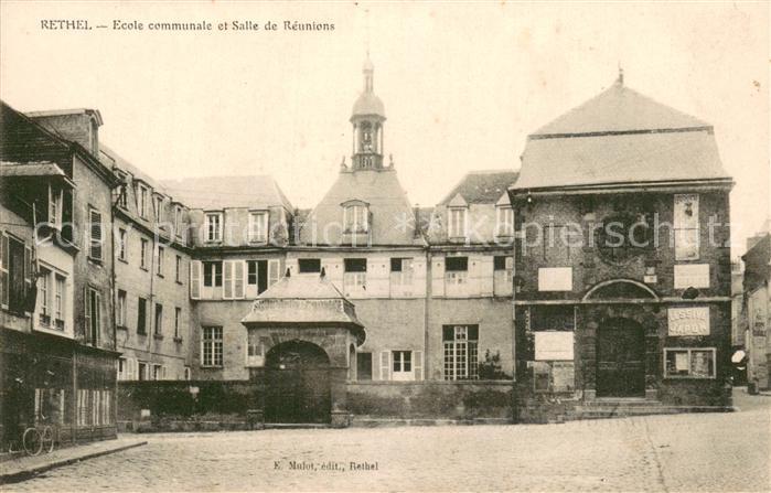 Rethel 08 Ardennes Ecole communale et Salle de Reunions