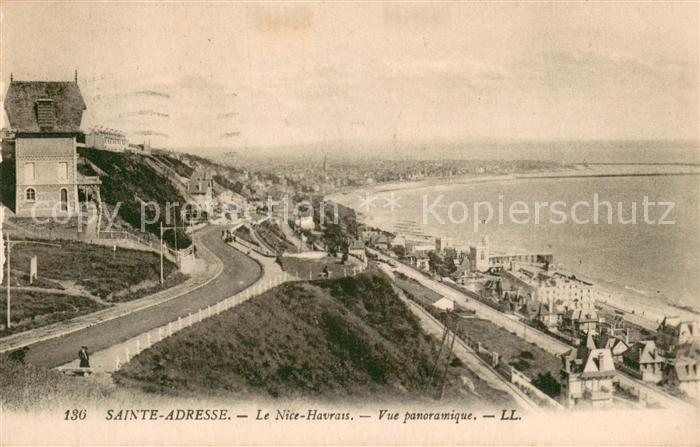 Sainte-Adresse Le Nice Havrais Vue panoramique