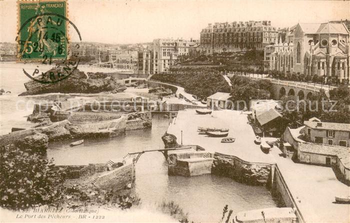 Biarritz Pyrenees Atlantiques Port des pêcheurs