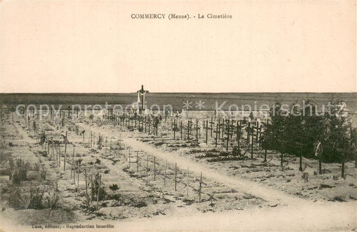 Commercy 55 Meuse Le cimetière