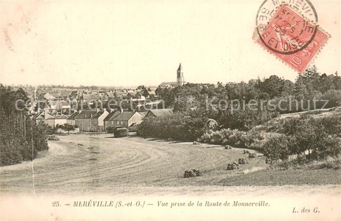 Merville 59 Vue prise de la Route de Monnerville