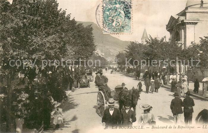 La Bourboule Boulevard de la Republiqu