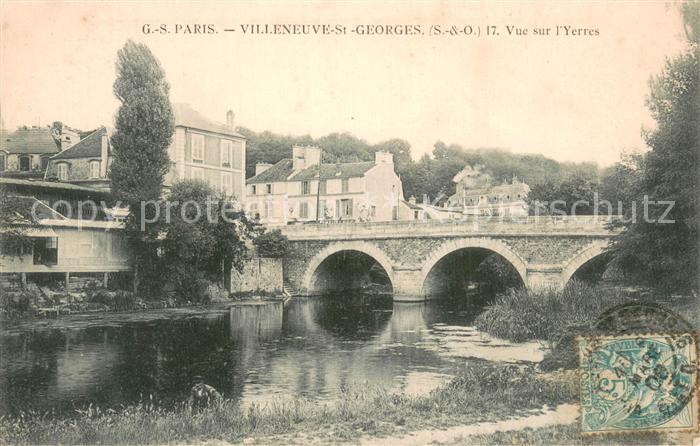 Villeneuve-Saint-Georges 94 Vue sur l'Yerres