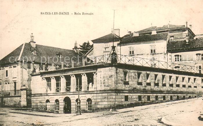 Bains-les-Bains 88 Bain Romain