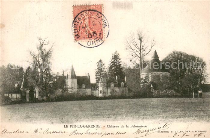 Le Pin-la-Garenne Chateau de la Pelonniere
