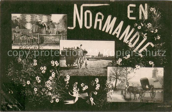 Normandie Region 76 Au Marche Modele depose Laitiare a la V