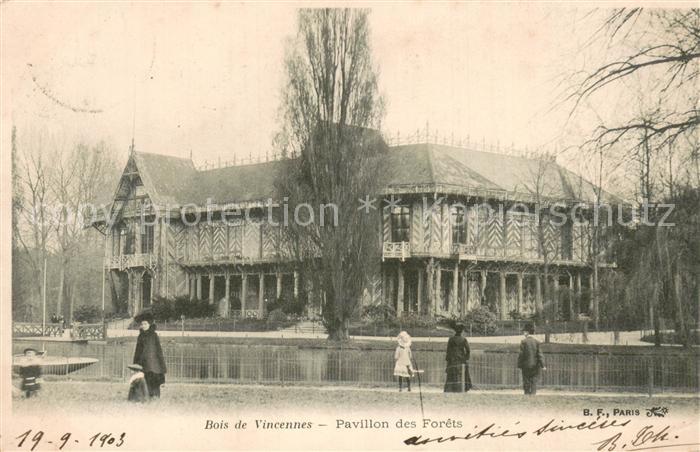 Bois de Vincennes Pavillon des Forets
