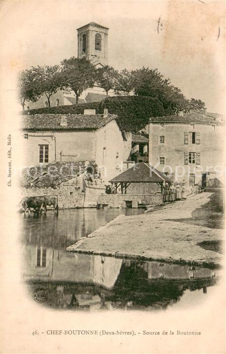 Chef-Boutonne 79 Source de la Boutonne