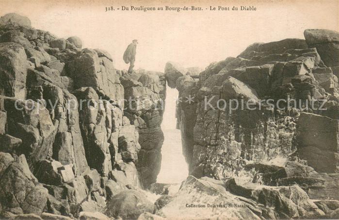 Le Bourg-de-Batz Le Pont du Diable