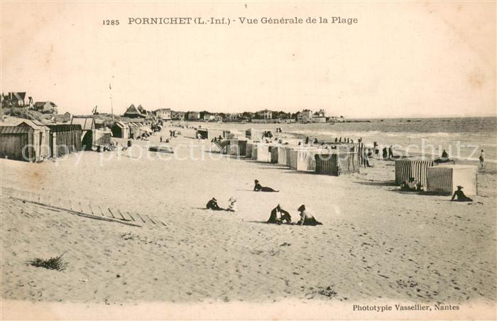 Pornichet Vue generale de la Plage