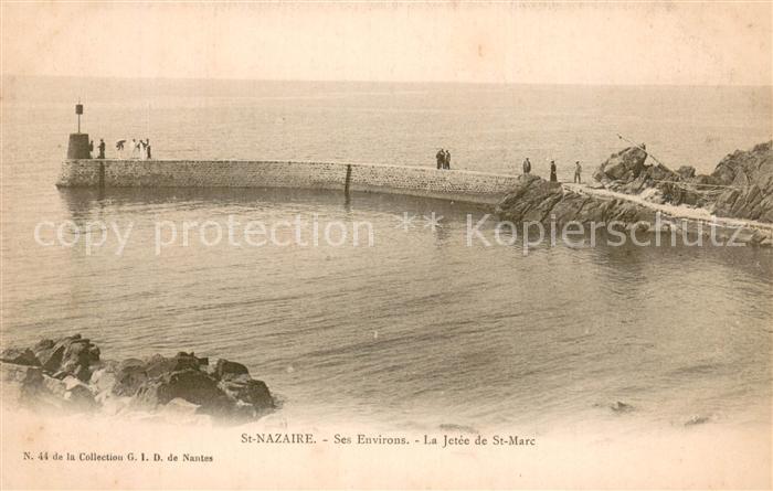 Saint-Nazaire 44 Ses Environs La Jetee de St Mare