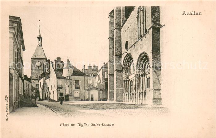Avallon 89 Place de l’Eglise Saint Lazare