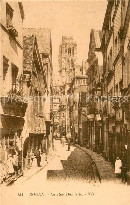 Rouen 76 La Rue Demiette