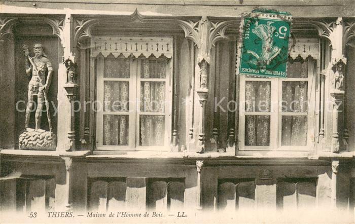 Thiers 63 Maison de l’Homme de Bois