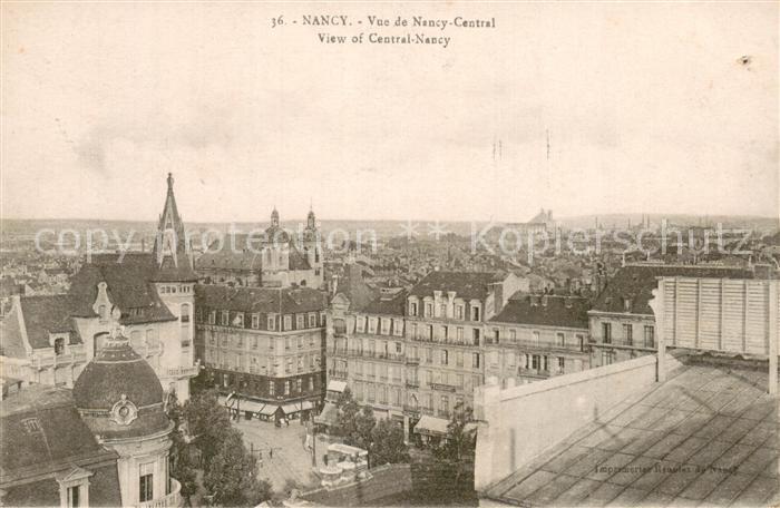 Nancy 54 Vue de Nancy Central