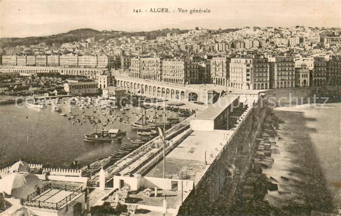 Alger Algerien Vue Generale