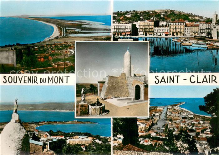 Sete Cette Souvenir du Mont Saint Clair vues Generales
