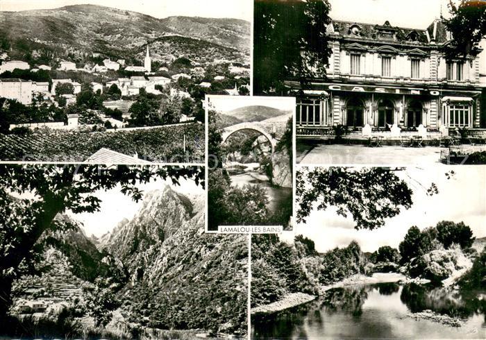 Lamalou-les-Bains et ses environs Vue Generale Casino Pont du Diable Gorges d Hé