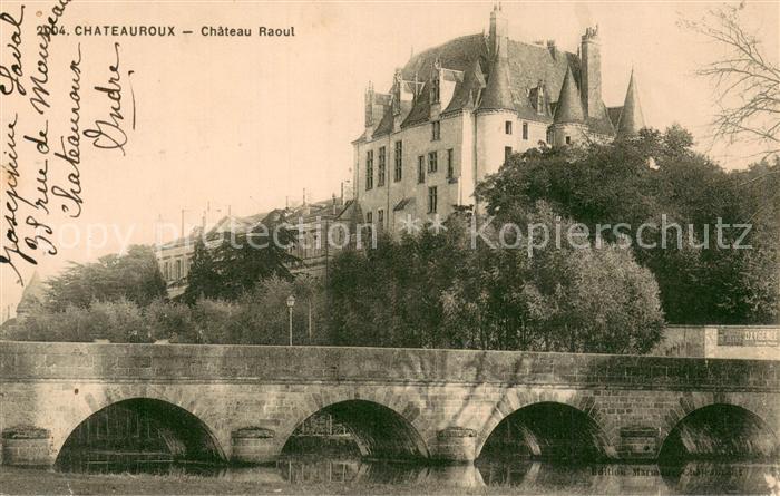 Chateauroux 36 Indre Chateau Raoul