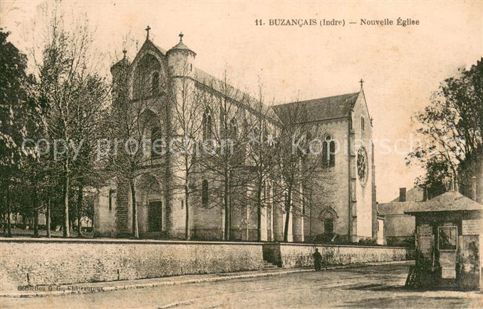 Buzancais 36 Indre Eglise