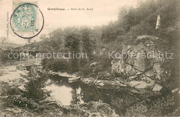 Gargilesse-Dampierre 36 Indre Bain de G. Sand