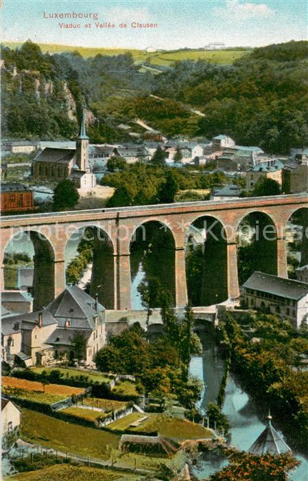 Clausen Luxembourg Viaduc et Vallee de Clausen