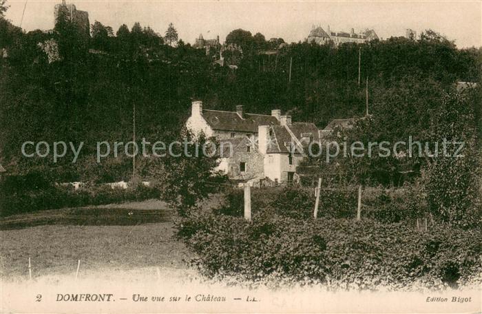 Domfront 61 Orne Le Chateau
