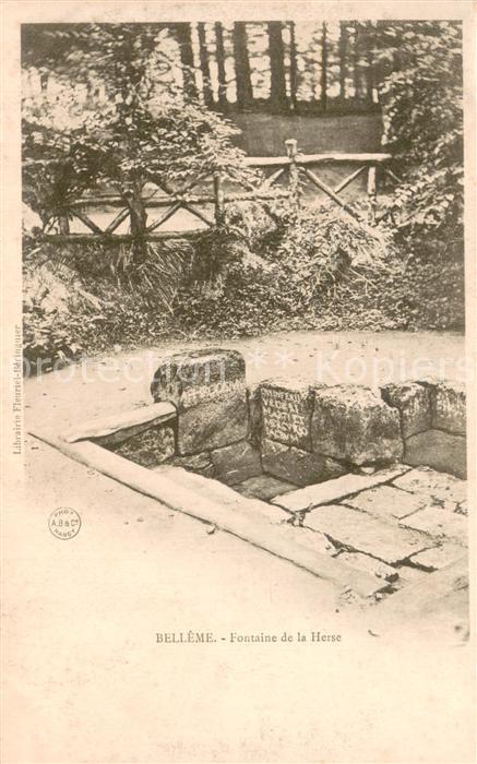 Belleme 61 Fontaine de la Herse